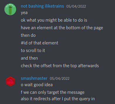 HSGTF foreshadowed by team member